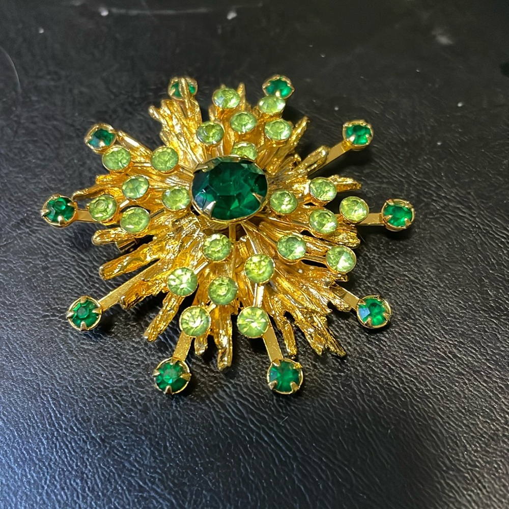 Green Brooch